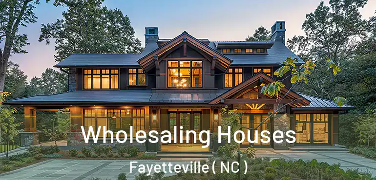  Wholesaling Houses Fayetteville ( NC )